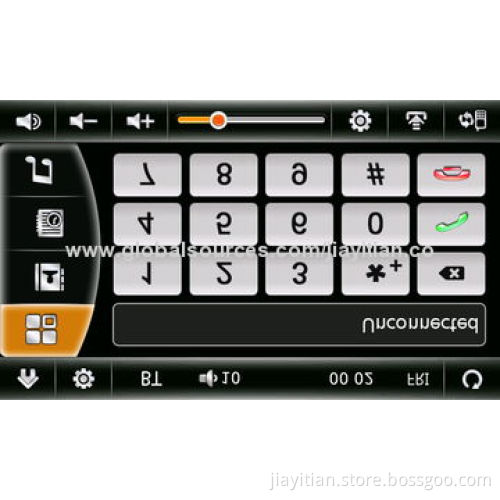 Car Navigation System for Hyundai Elantra 2014, Supports Bluetooth Function with A2DP